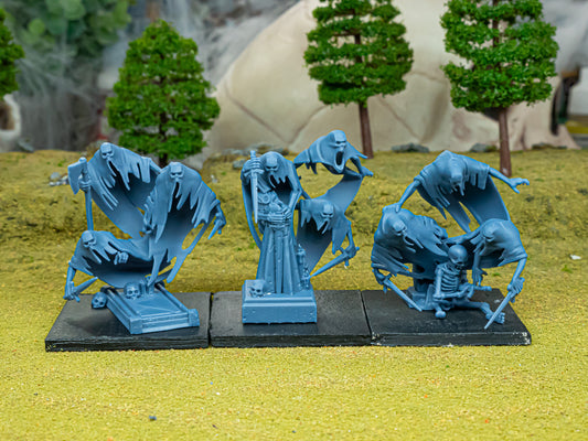 Monsters of the Crypt – Ghost Swarms by Highlands Miniatures | Resin Undead Spirits for Fantasy Wargames