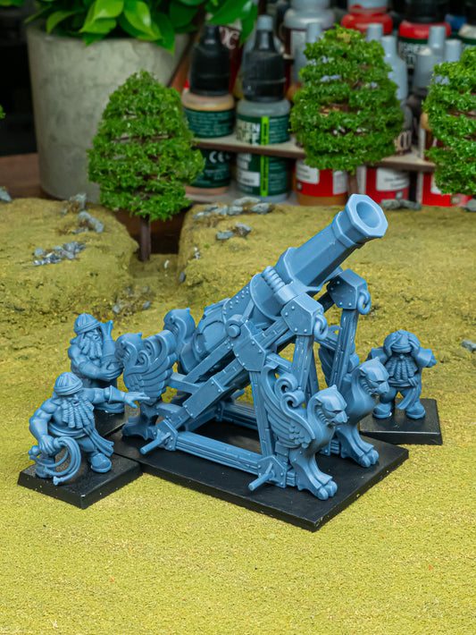 Marduk Mortar - Chaos Dwarves - Cult of Marduk - Highlands Miniatures