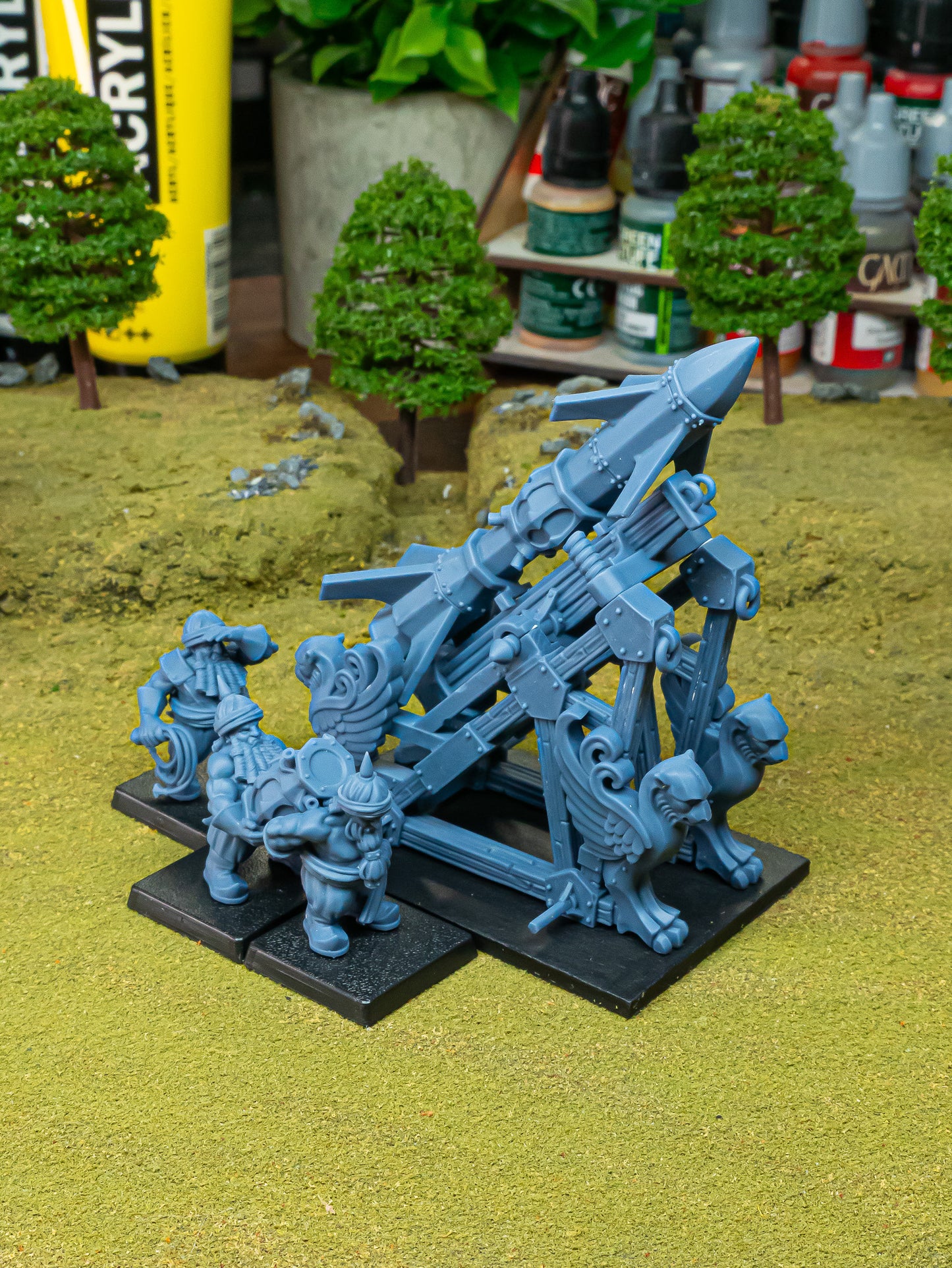 Marduk Rocket Launcher - Chaos Dwarves - Cult of Marduk - Highlands Miniatures