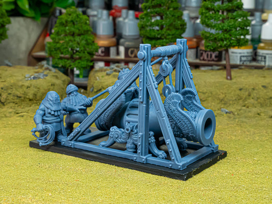 Marduk Cannon - Chaos Dwarves - Cult of Marduk - Highlands Miniatures