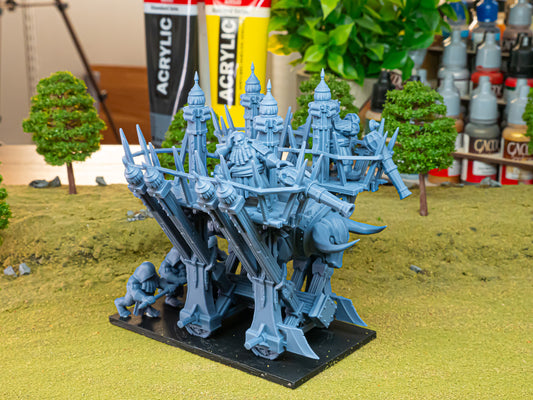 Blazing Icon - Chaos Dwarves - Cult of Marduk - Highlands Miniatures