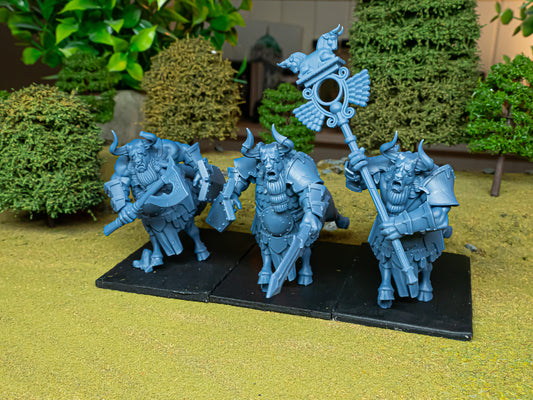 Marduk Minotaur - Chaos Dwarves - Cult of Marduk - Highlands Miniatures