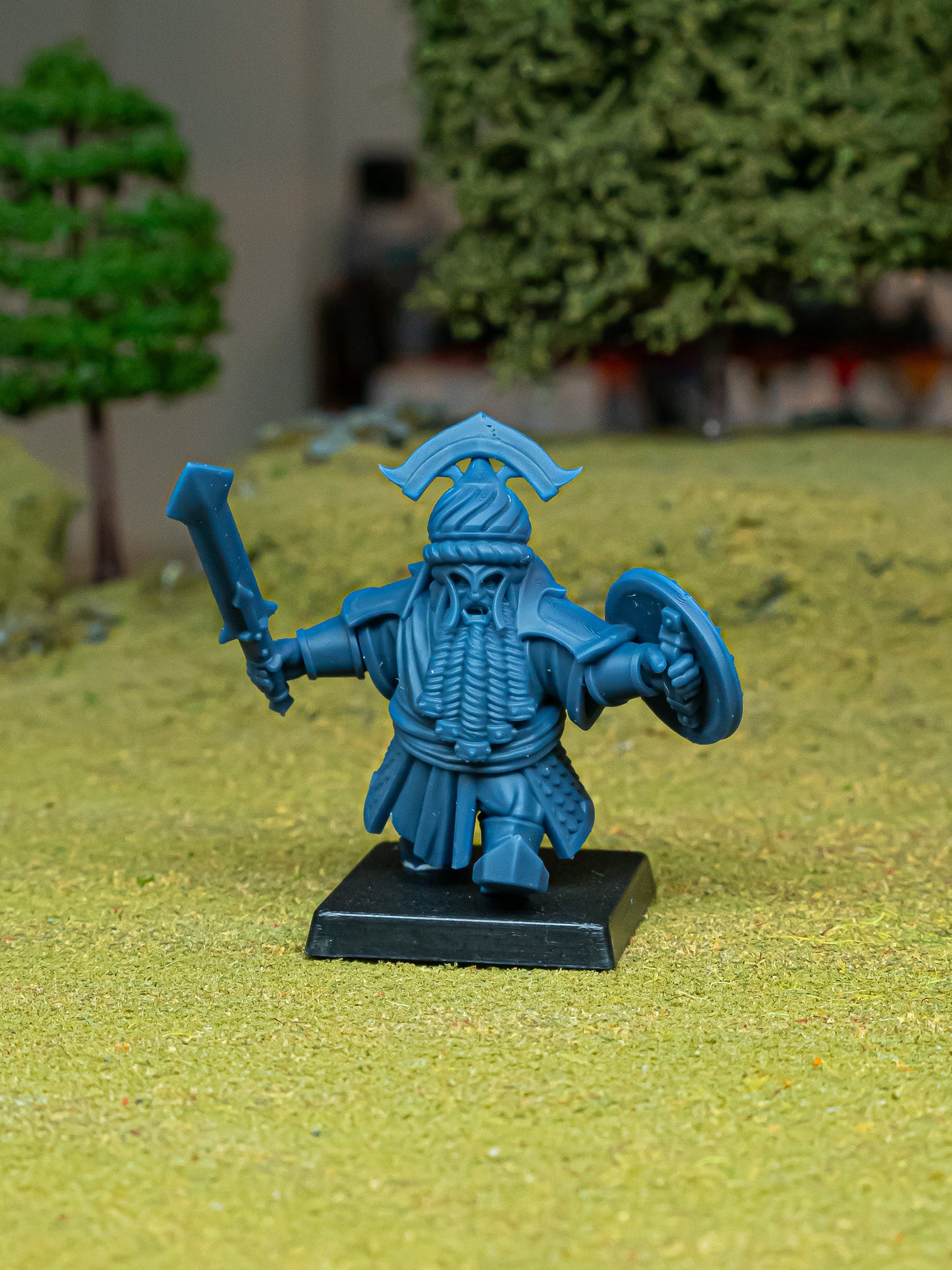 Dwarf Commander - Chaos Dwarves - Cult of Marduk - Highlands Miniatures