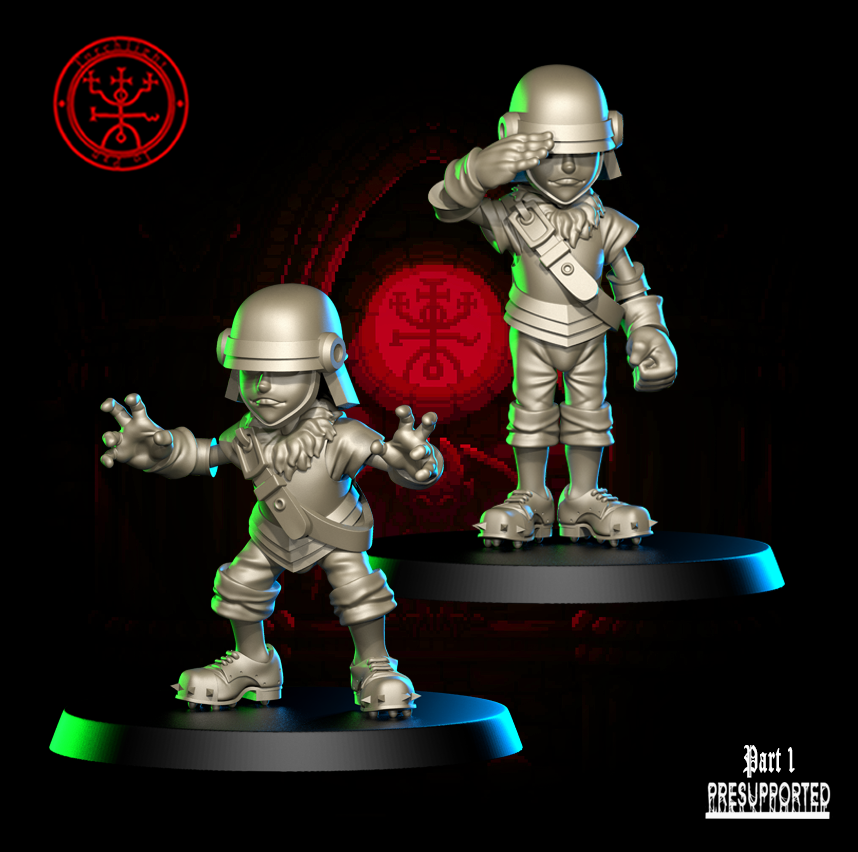 The Alexandria’s Dreamers – OWA Fantasy Football Team – High Quality Resin Miniatures – Torchlight Models