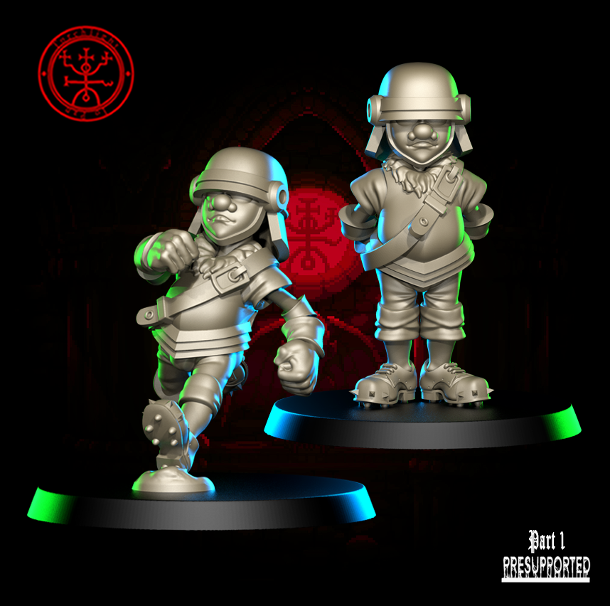 The Alexandria’s Dreamers – OWA Fantasy Football Team – High Quality Resin Miniatures – Torchlight Models