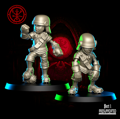 The Alexandria’s Dreamers – OWA Fantasy Football Team – High Quality Resin Miniatures – Torchlight Models