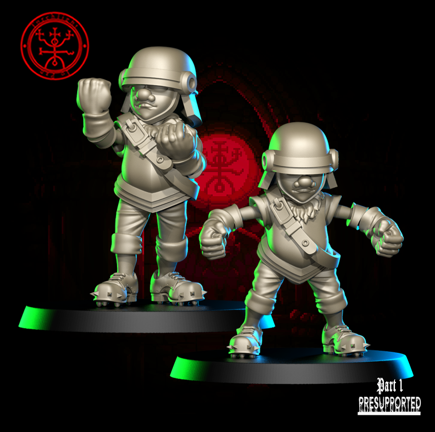 The Alexandria’s Dreamers – OWA Fantasy Football Team – High Quality Resin Miniatures – Torchlight Models