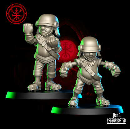 The Alexandria’s Dreamers – OWA Fantasy Football Team – High Quality Resin Miniatures – Torchlight Models