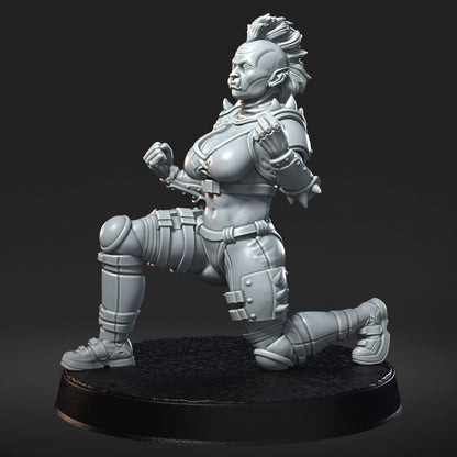 Warchief's Daughters - Amazons Team for Fantasy Football Miniature Tabletop Game Mythbowl RN eStudio - TheMajorLab