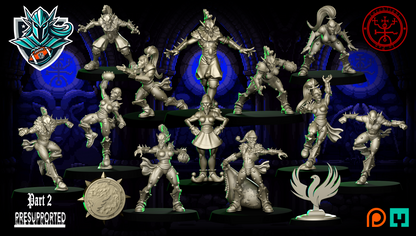 The Pro Eleven Alliance Team for Fantasy Football Miniature Tabletop Game Torchlight Models