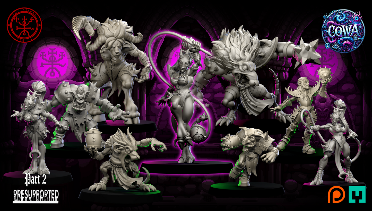 COWA Chaos Old World Alliance Team for Fantasy Football Miniature Tabletop Game Torchlight Models