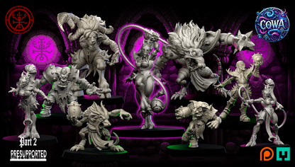 COWA Chaos Old World Alliance Team for Fantasy Football Miniature Tabletop Game Torchlight Models