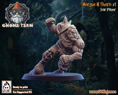 Gnome Team Fantasy Football UGNI Miniatures - TheMajorLab