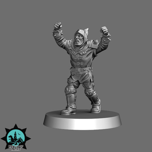 Human Noble Knight – Human Team for Fantasy Football Miniature Game - 24 High Quality Miniatures – Realm of Paths