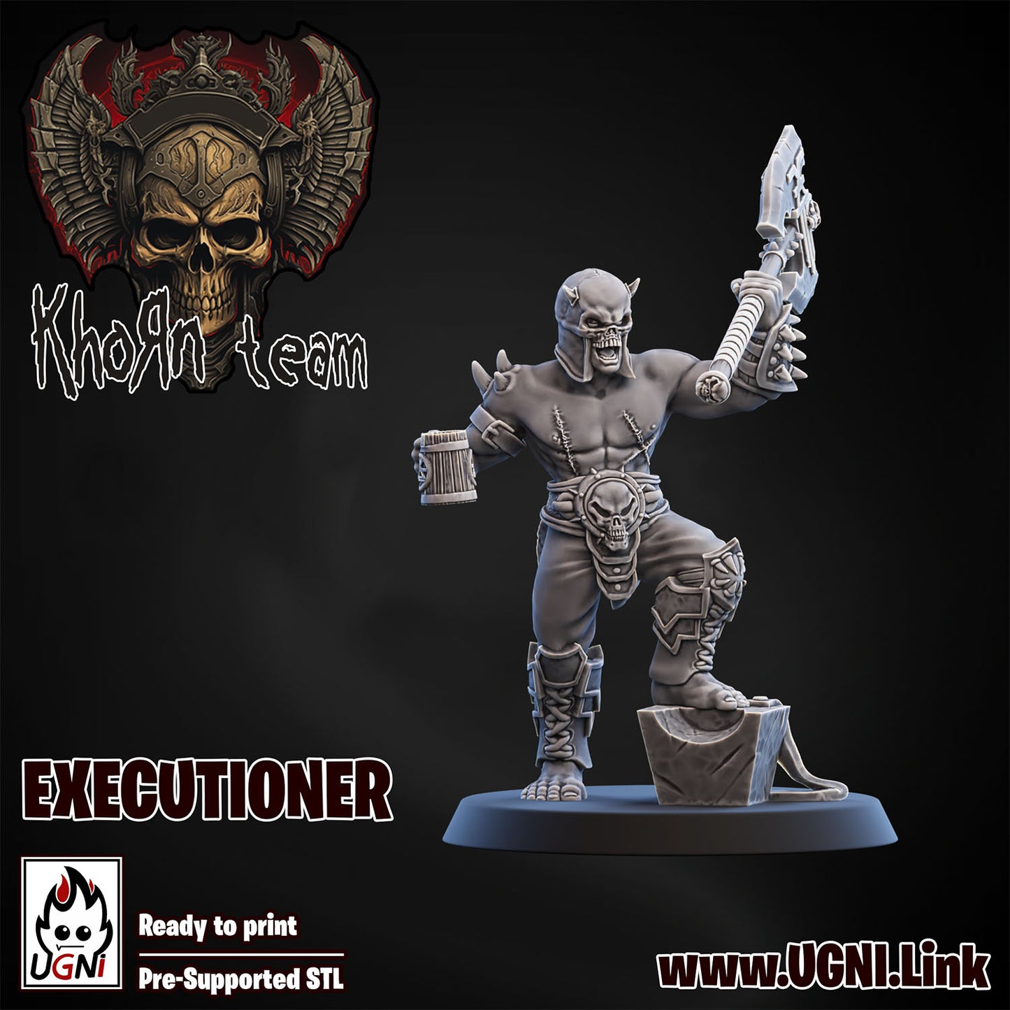 4x Chaos Khorne Cheerleaders Fantasy Football UGNI Miniatures