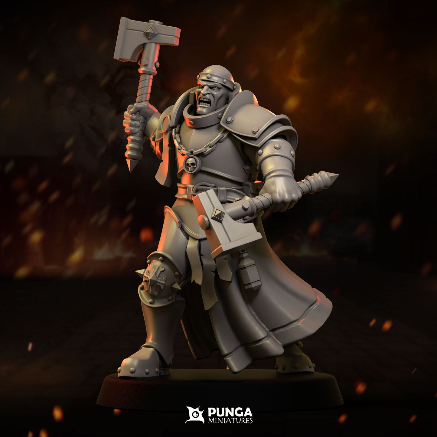 War Priests Warband Witch Hunter Punga Miniatures