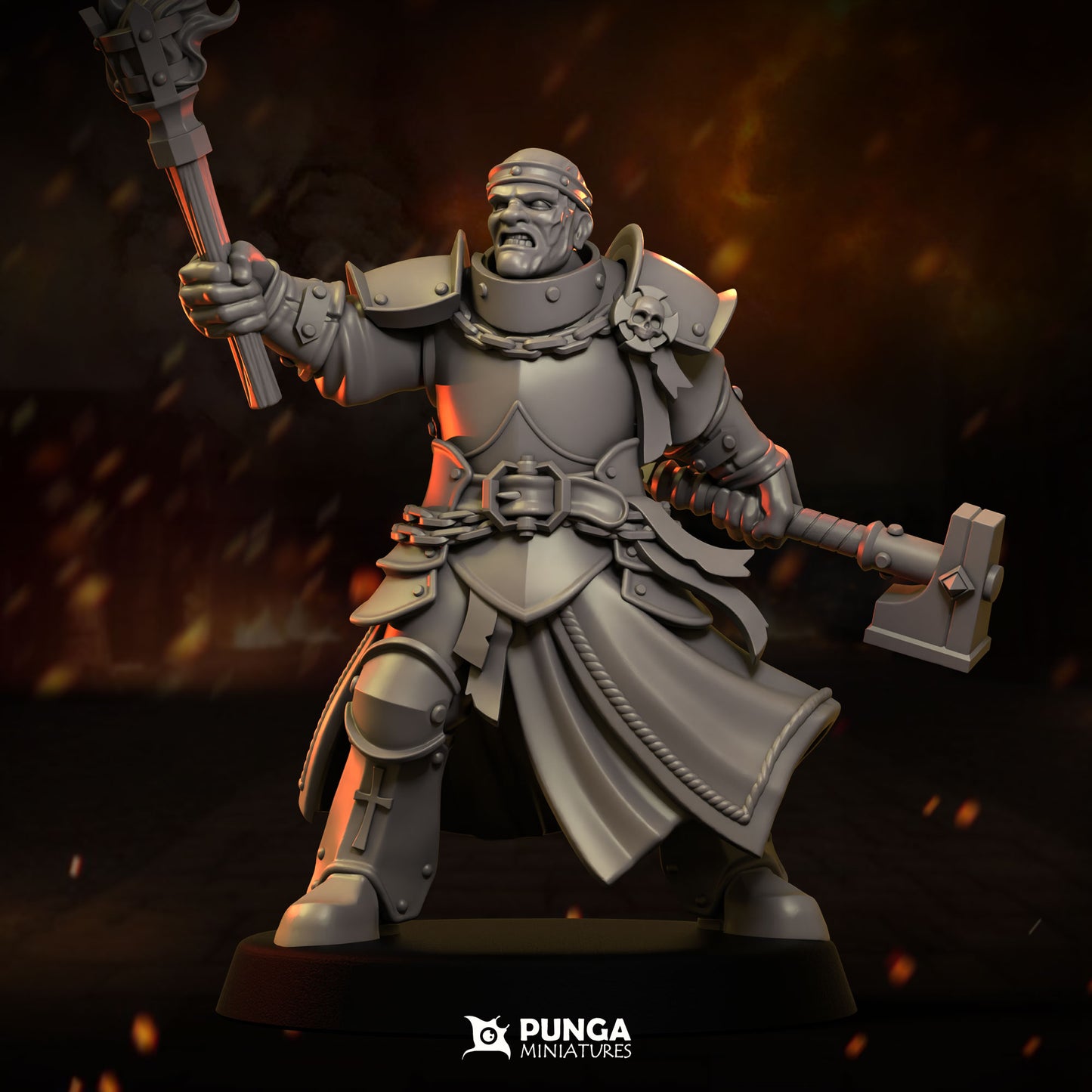 War Priests Warband Witch Hunter Punga Miniatures
