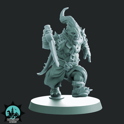 Updated Chaos Dwarf Team Fantasy Football Bowl Realm of paths
