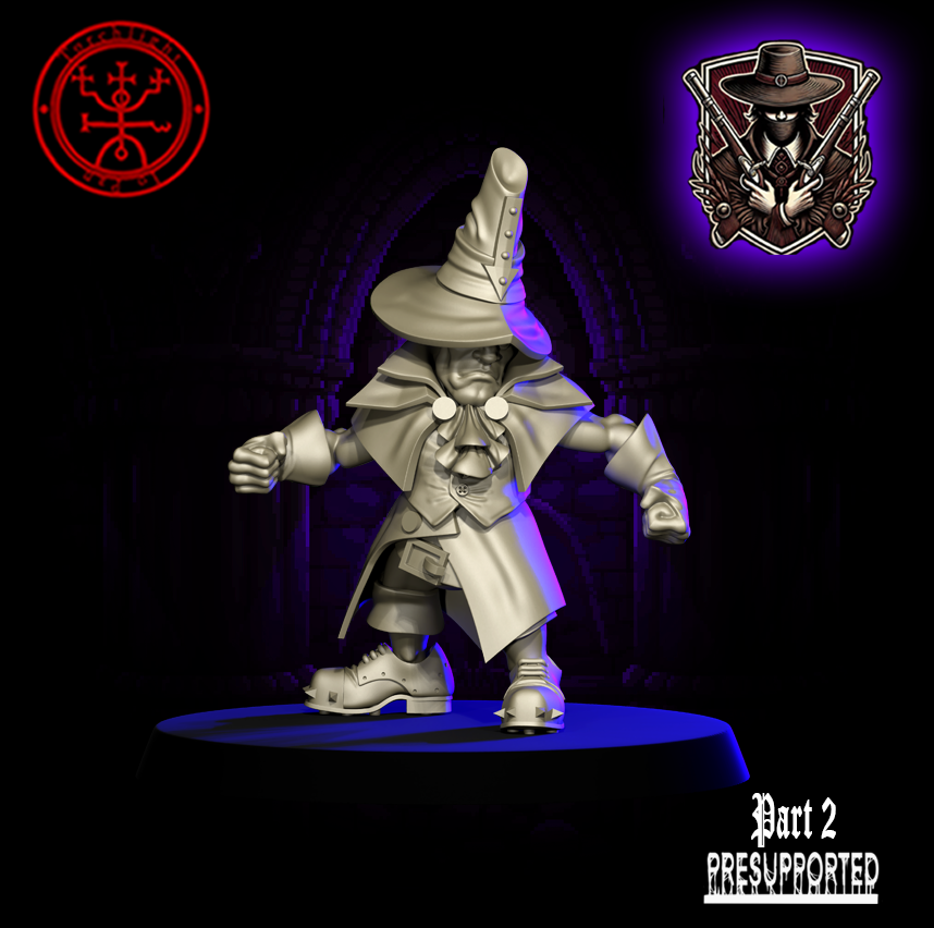 The Unexpected Inquisition Support Team - 12 High-Quality 3D Print Human Miniatures | Blood Fantasy Football Bowl | Torchlight Models