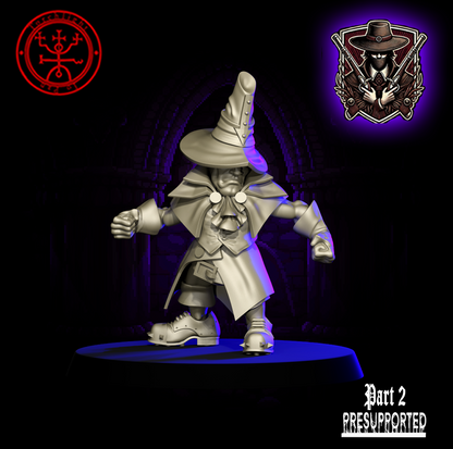 The Unexpected Inquisition Support Team - 12 High-Quality 3D Print Human Miniatures | Blood Fantasy Football Bowl | Torchlight Models