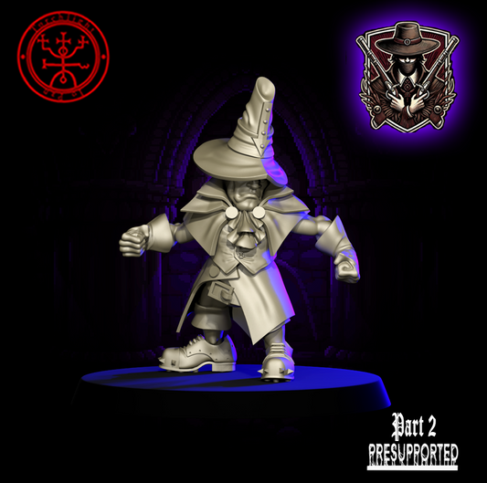 The Unexpected Inquisition Support Team - 12 High-Quality 3D Print Human Miniatures | Blood Fantasy Football Bowl | Torchlight Models
