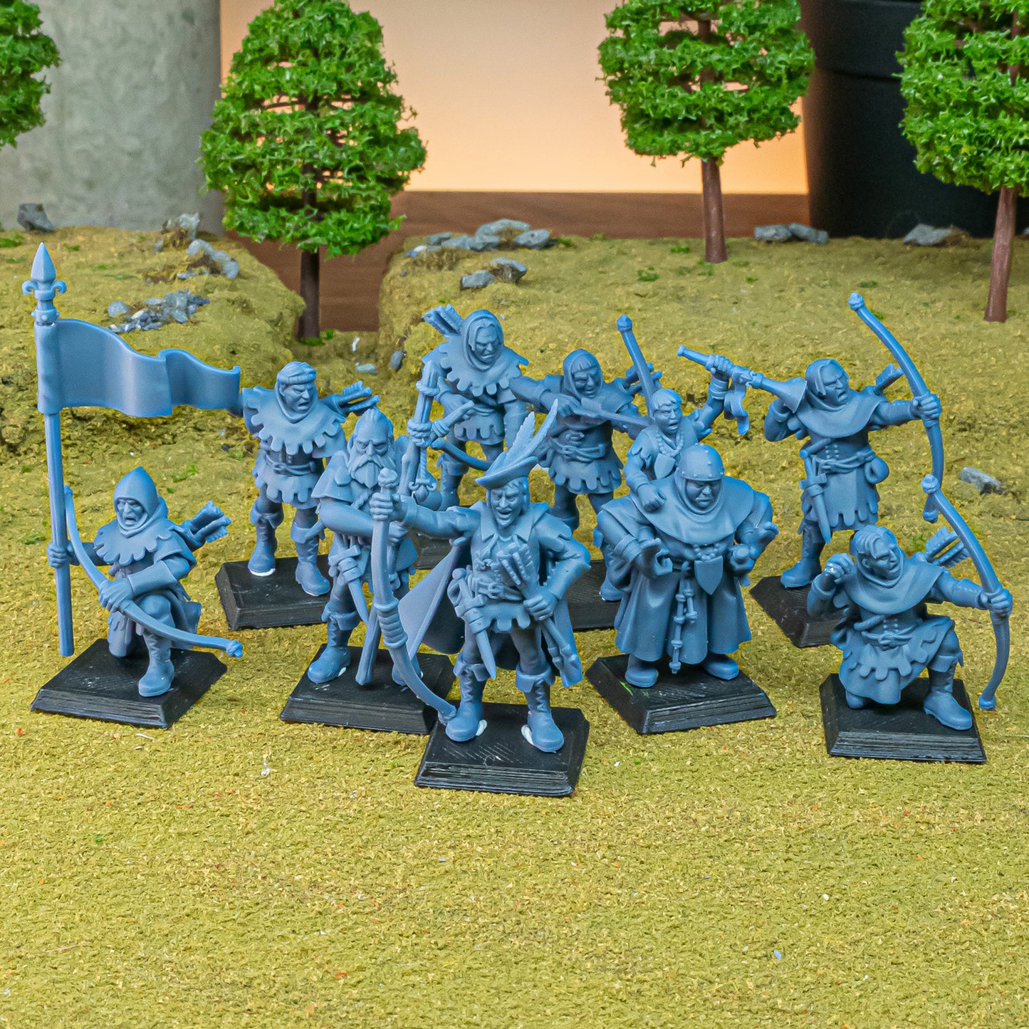 Gallia Sherwood Warband – Humankind Army - Highlands Miniatures - TheMajorLab