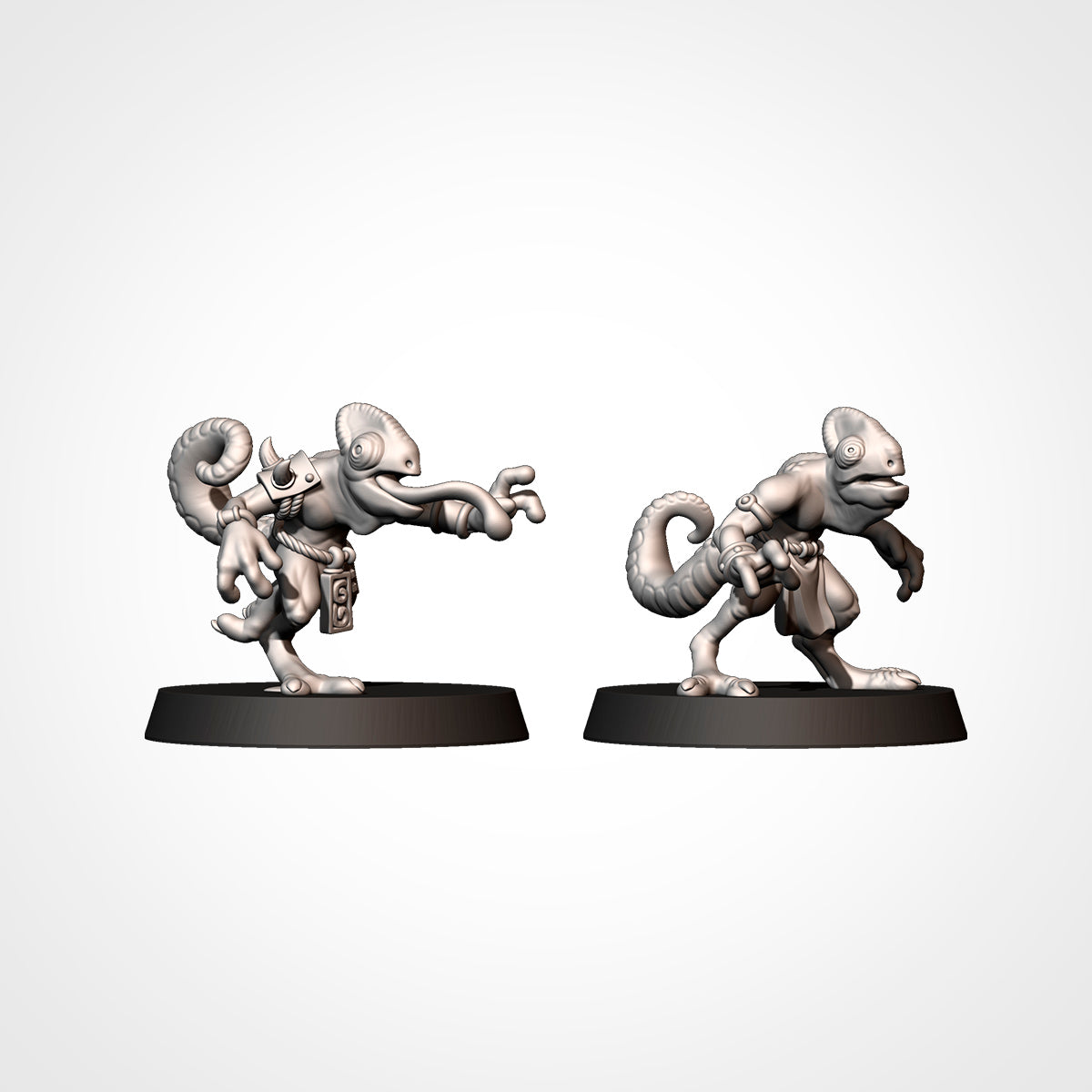 Southern Lizardmen Team for Fantasy Football Miniature Tabletop Game Txarli Factory