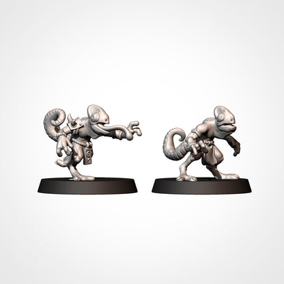 Southern Lizardmen Team for Fantasy Football Miniature Tabletop Game Txarli Factory
