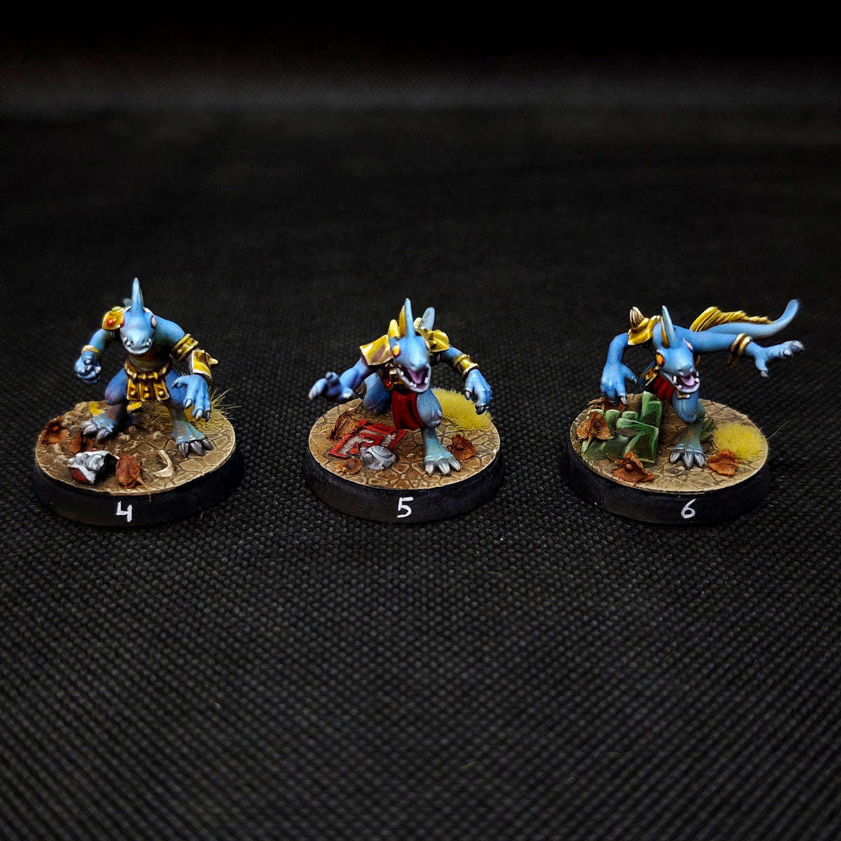 Southern Lizardmen Team for Fantasy Football Miniature Tabletop Game Txarli Factory