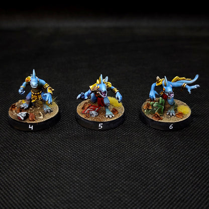 Southern Lizardmen Team for Fantasy Football Miniature Tabletop Game Txarli Factory