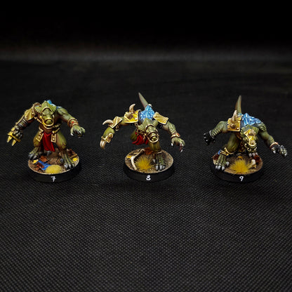 Southern Lizardmen Team for Fantasy Football Miniature Tabletop Game Txarli Factory