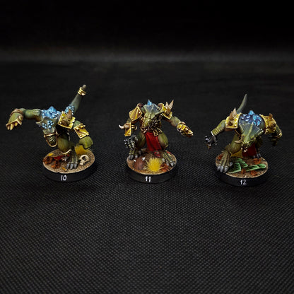 Southern Lizardmen Team for Fantasy Football Miniature Tabletop Game Txarli Factory