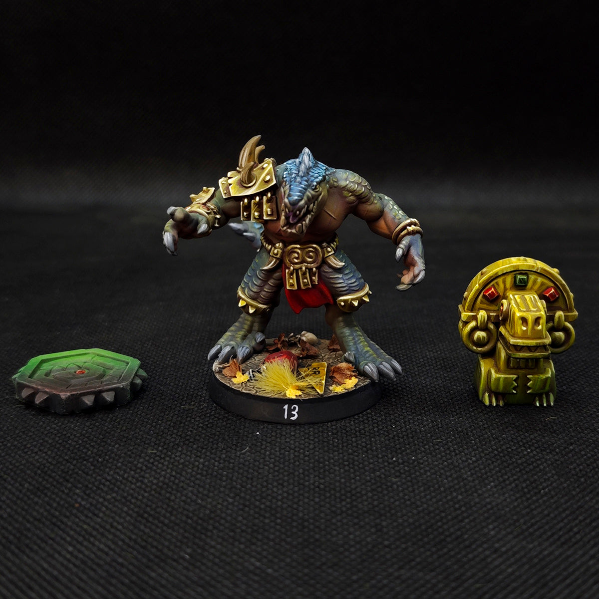 Southern Lizardmen Team for Fantasy Football Miniature Tabletop Game Txarli Factory