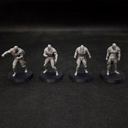 Spartans Human Team for Fantasy Football Miniature tabletop Game Txarli Factory