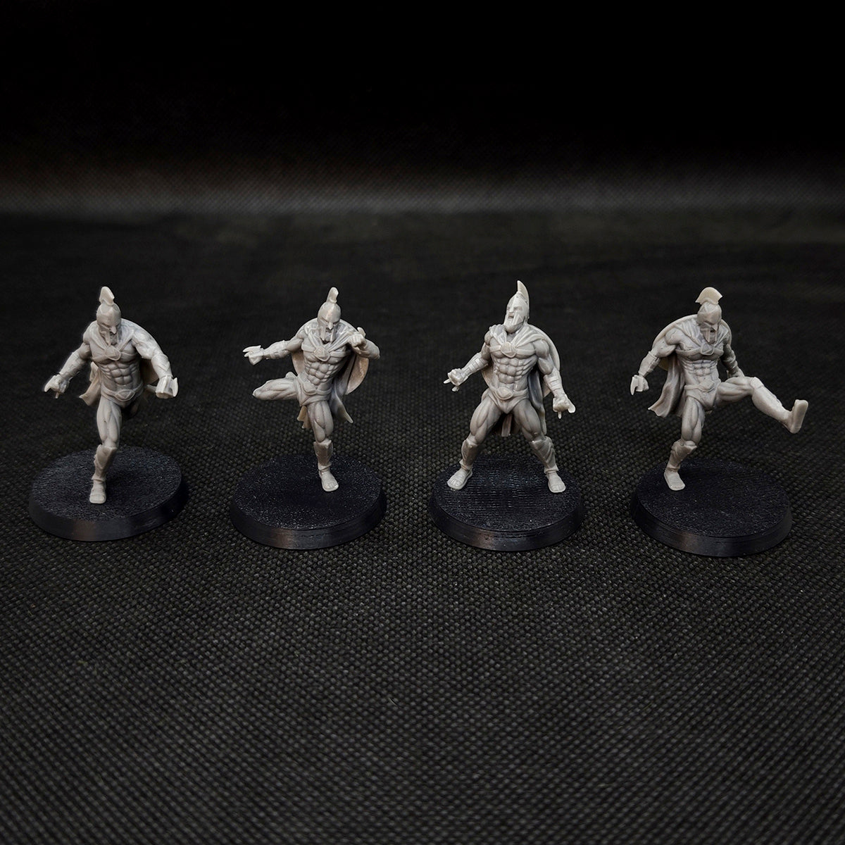 Spartans Human Team for Fantasy Football Miniature tabletop Game Txarli Factory