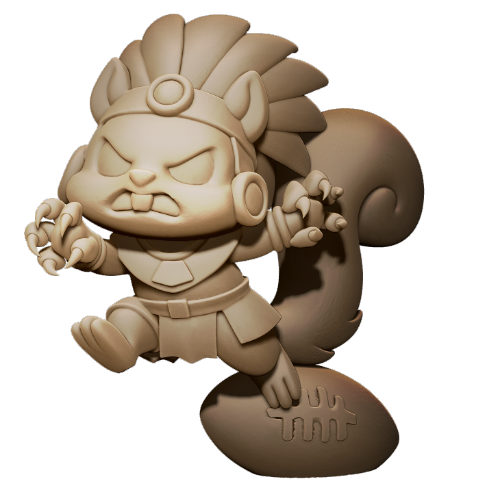 Chibi Amazons – Amazon Fantasy Football Team – High Quality Resin Miniatures – Big Head Chibi