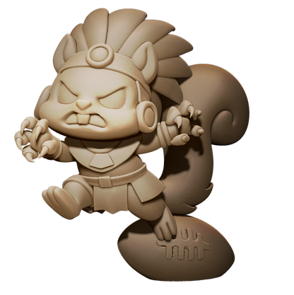 Chibi Amazons – Amazon Fantasy Football Team – High Quality Resin Miniatures – Big Head Chibi