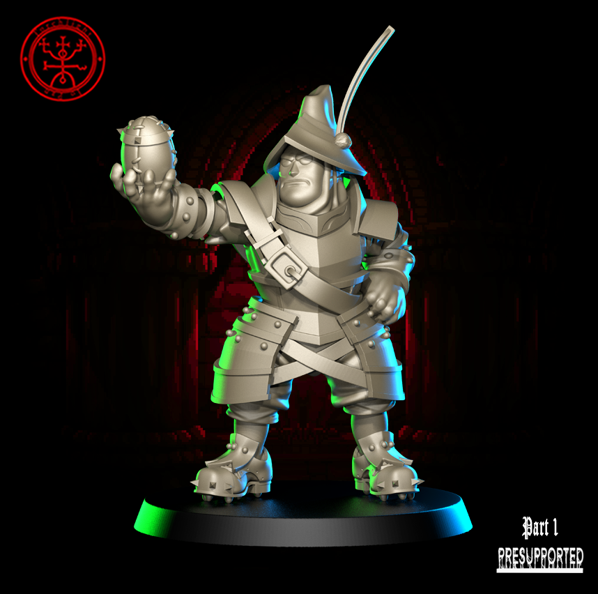 The Alexandria’s Dreamers – OWA Fantasy Football Team – High Quality Resin Miniatures – Torchlight Models