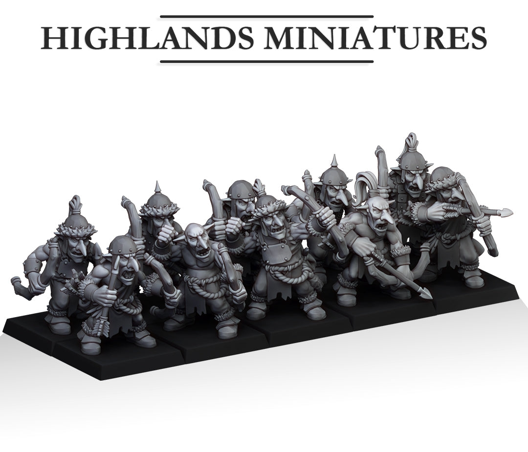 Orc & Goblins - Steppe Goblins - Highlands Miniatures