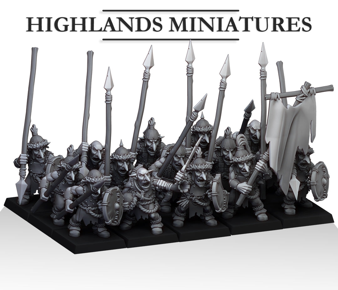 Orc & Goblins - Steppe Goblins - Highlands Miniatures