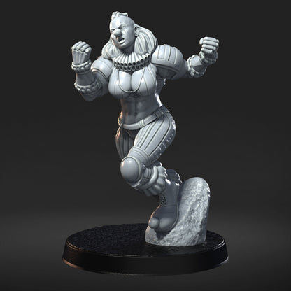 Giggle Gory Girls - Amazons Team for Fantasy Football Miniature Tabletop Game Mythbowl RN eStudio