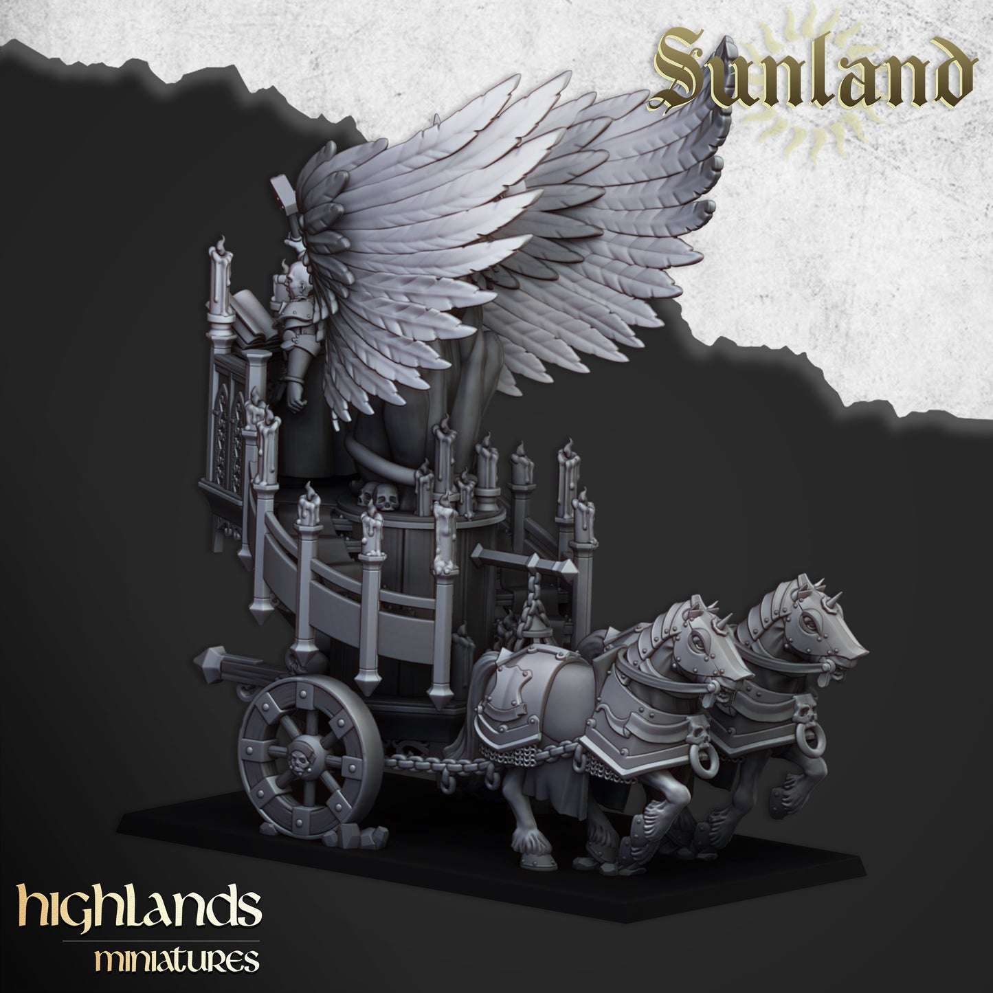 Sunland Empire with Artillery, Altar and Cavalry High Quality Miniatures Highlands Miniatures