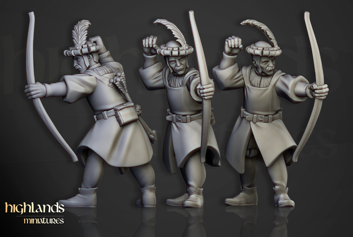 Sunland Empire Infantry by Highlands Miniatures | Resin Human Soldiers for Fantasy Battles & Tabletop Wargames