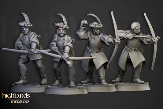 Sunland Empire Infantry by Highlands Miniatures | Resin Human Soldiers for Fantasy Battles & Tabletop Wargames
