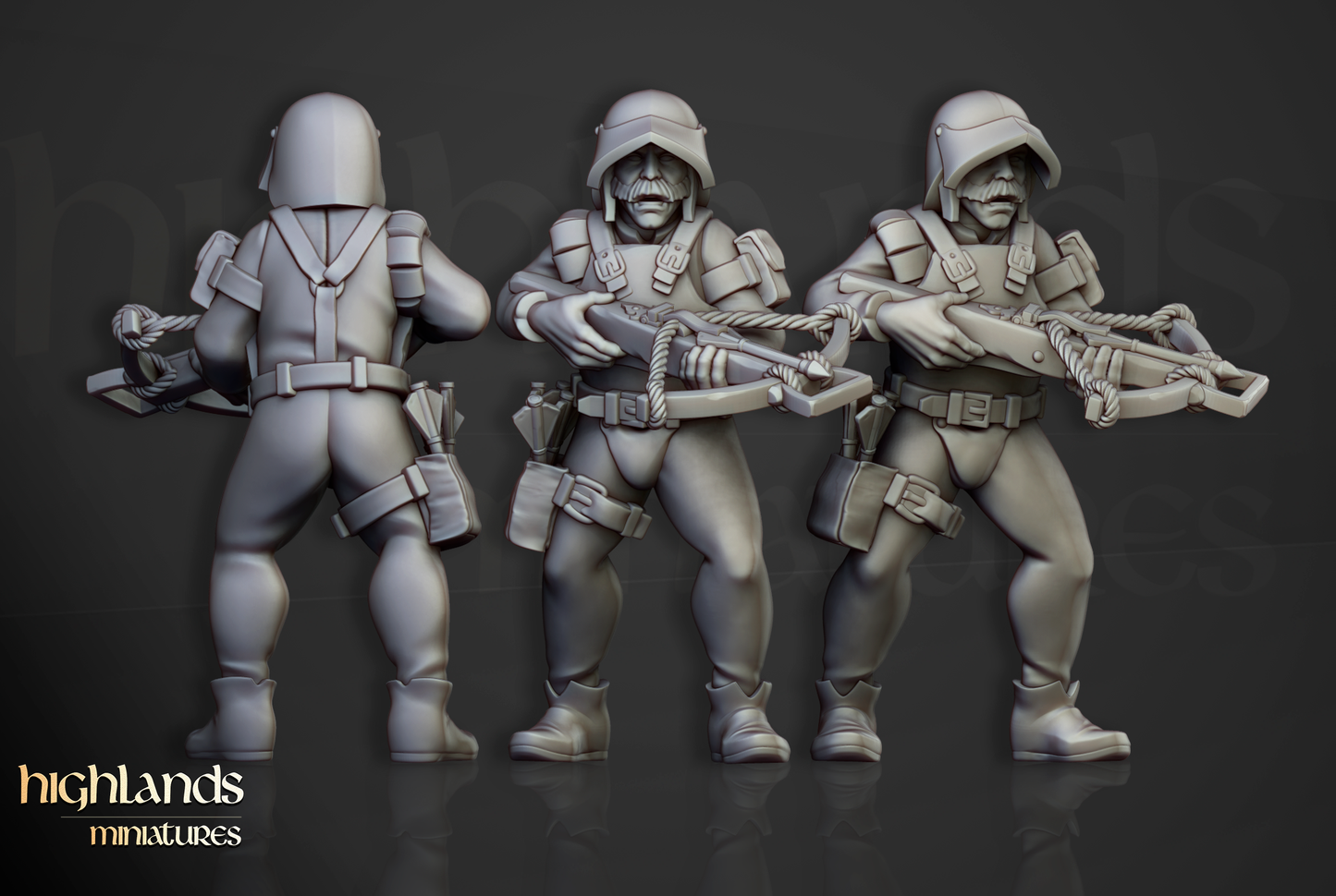 Sunland Empire Infantry by Highlands Miniatures | Resin Human Soldiers for Fantasy Battles & Tabletop Wargames