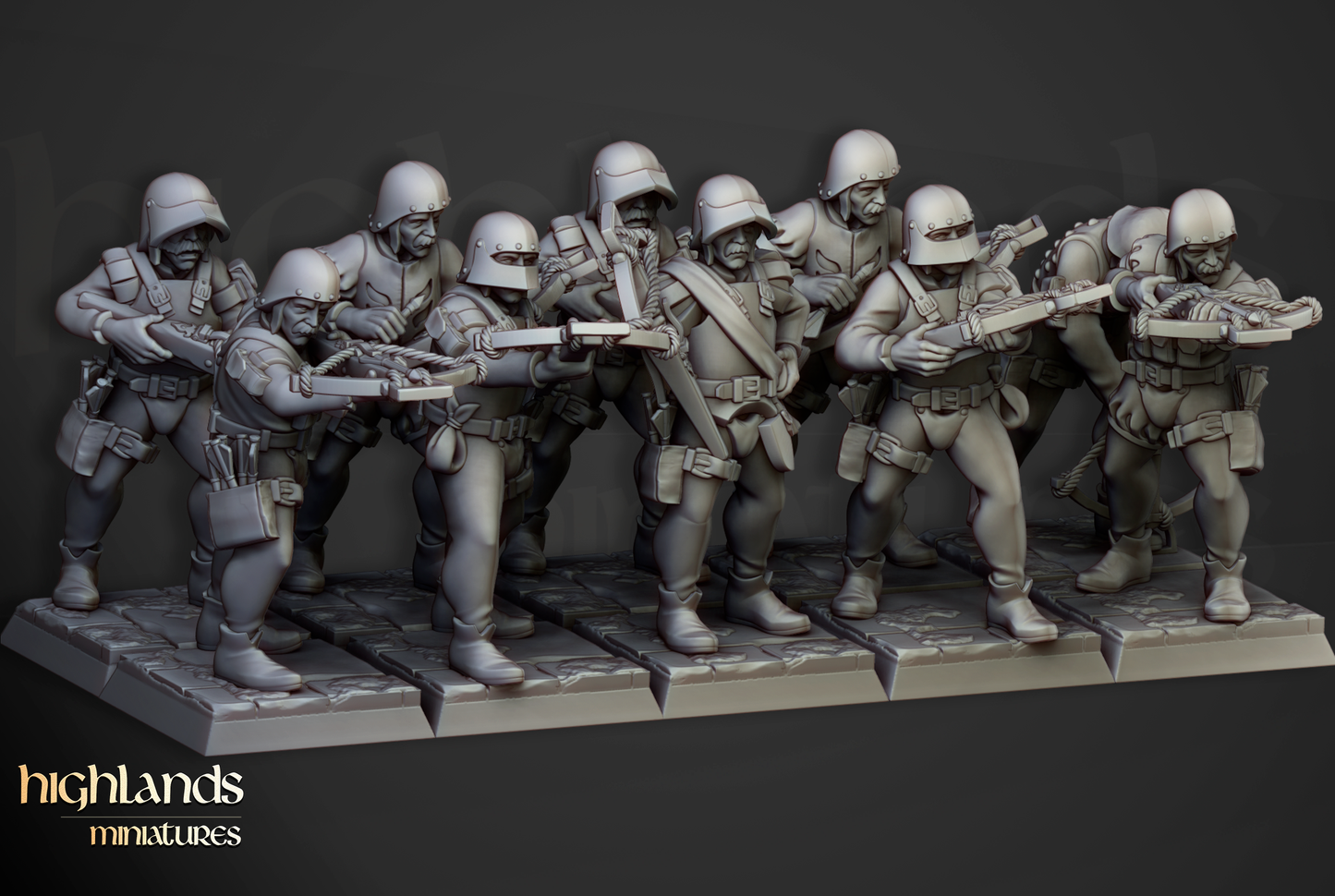 Sunland Empire Infantry by Highlands Miniatures | Resin Human Soldiers for Fantasy Battles & Tabletop Wargames