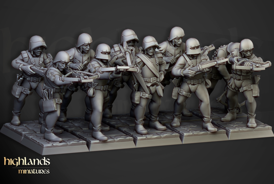 Sunland Empire Infantry by Highlands Miniatures | Resin Human Soldiers for Fantasy Battles & Tabletop Wargames