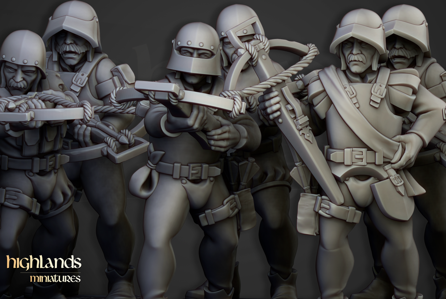 Sunland Empire Infantry by Highlands Miniatures | Resin Human Soldiers for Fantasy Battles & Tabletop Wargames