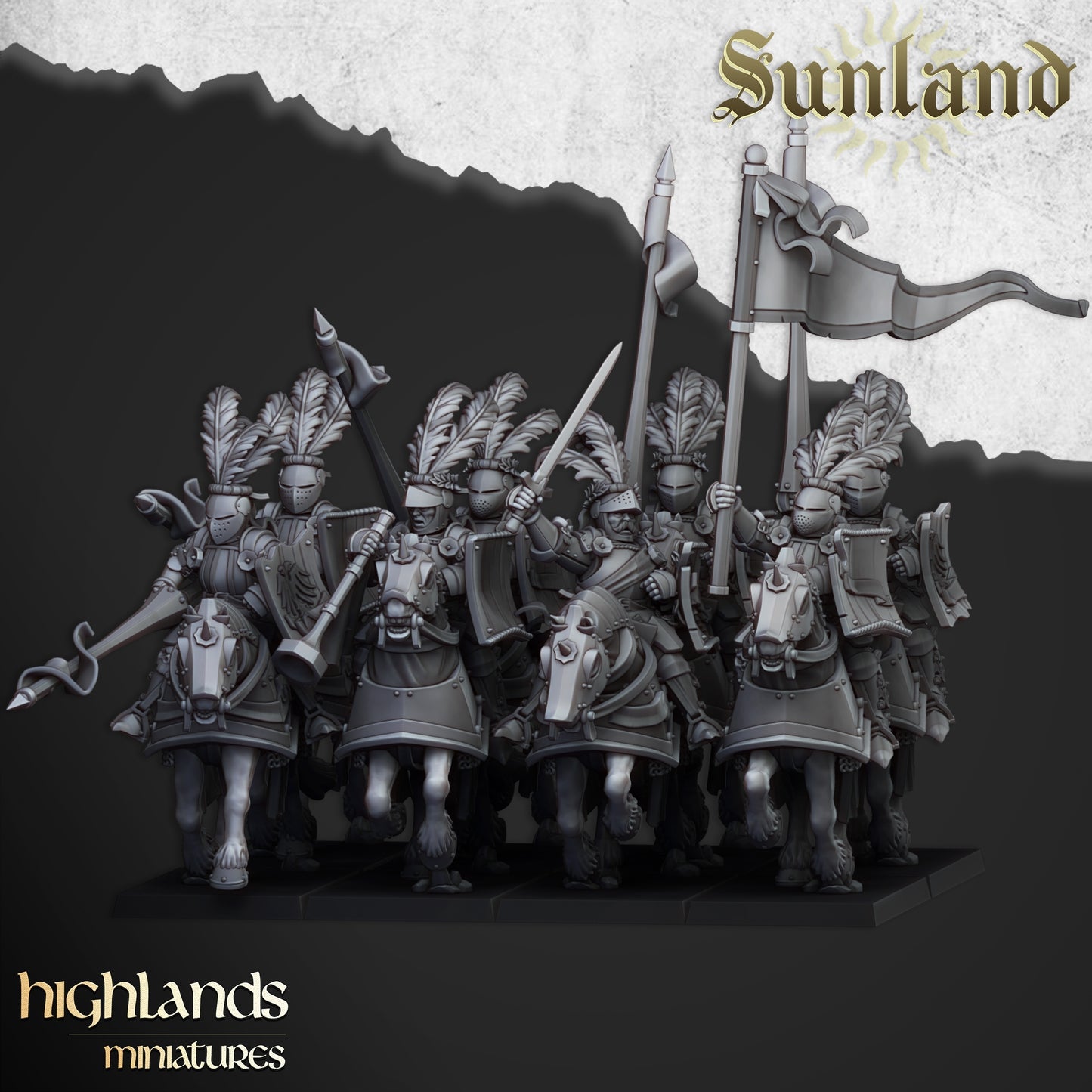 Sunland Empire with Artillery, Altar and Cavalry High Quality Miniatures Highlands Miniatures