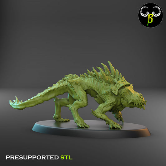 Sanguine Hunters - Fallen Beast - Chaos Army - Clay Beast Creations